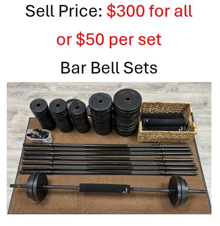 Bar Bell sets 1