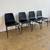 Gus Lecture Set of 4 Dining Chairs (Retail $1200+) 3 thumbnail