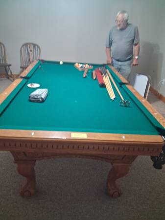 8 foot pool table 1