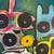 Original Mixed Media Painting: "Dog Park- Many Stinky Dogs" 2 thumbnail