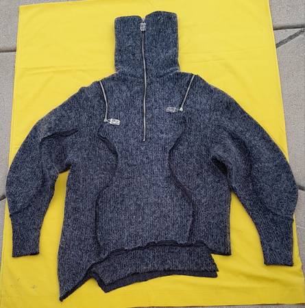 Akira Gray Turtleneck Wool Blend Sweater - Like-New 1