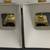 PAIR OF GOLD-TONE LAMPS WITH SHADES 3 thumbnail