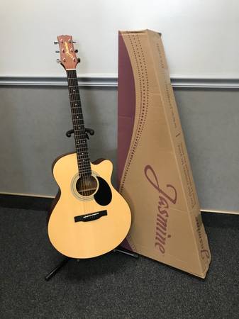 Jasmine Acoustic Cutaway Guitar 1