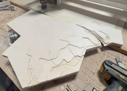 CNC Router Services – 5'x12' Bed – Wood & Plastic Only – $100 Minimum 1