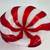 murano glass candy cane hand made bowl 6” 1 thumbnail