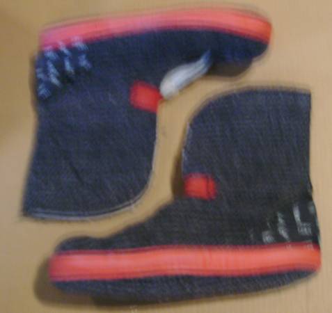 Gray Felt inserts for Boots 1