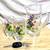 Vintage Avon Wild Violets glass pitcher and two tumblers :) 3 thumbnail