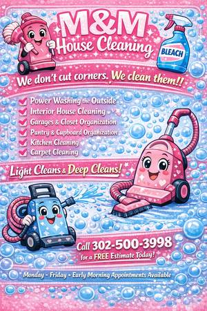 M&M House Cleaning 1