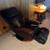 Massage Leather/Wood Chair w/ Remote 1 thumbnail