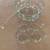 Mid Century Modern unique Glass Punchbowl Set with 4 cups 1 thumbnail