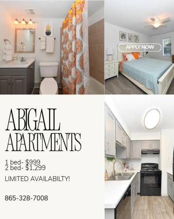$1,299 / 2hab - ¡Solo $99 para solicitar! (Knoxville)63815695564419120