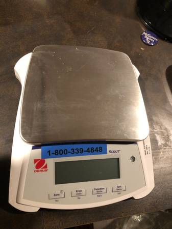 Ohaus Scout Scale 1.5kg .01g 1