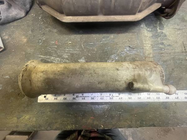 HUGE Antique Knob & Tube Insulator--D10 1