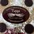 RED PASSION FLOWER BOTANICAL DECOUPAGE GLASS TRAY 4.5” 5 thumbnail