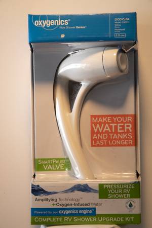 Oxygenic's RV Shower Head 1