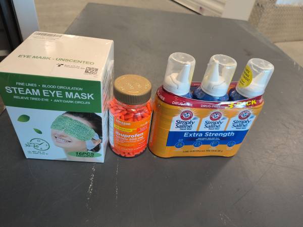 random bathroom items- all unopened 1