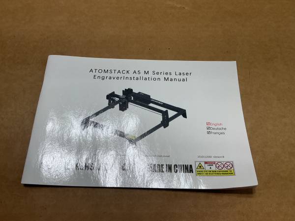 ATOMSTACK A5 Laser Engraver 1