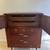 Merton Gershun for American of Martinsville Mid Century X Inlay Walnut 5 Drawer 6 thumbnail