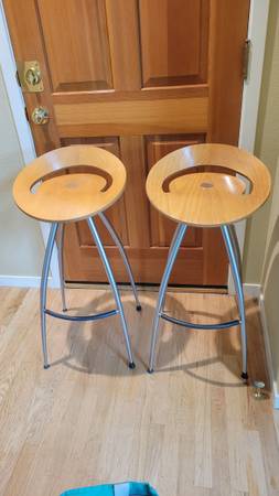 Sigurdur Thorsteinsson Lyra Bar Stools for Magis, Italy 1