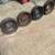 1940's Ford steel wheels 16" x 4" , 5 on 5 1/2" pattern Original 6 thumbnail