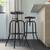BLACK FRIDAY SALES!Homy Casa Anacletus Swivel Bar Stools 2pcs 9 thumbnail