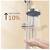 KES Adjustable Shower Head with Slide Bar, Handheld Shower Head Holder 5 Functio 12 thumbnail