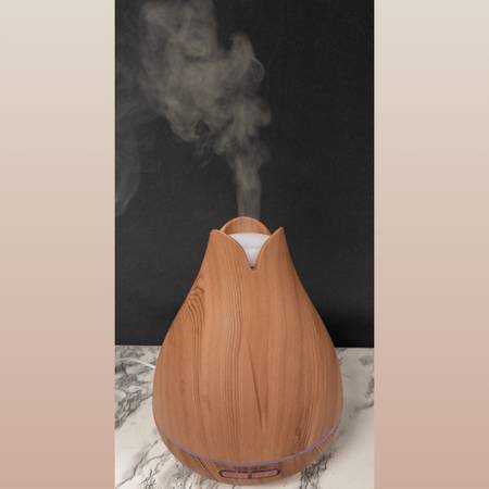 Ultrasonic Diffuser. Wood Grain Cool Mist Humidifier. Aromatherapy Essential Oil 1
