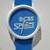 CBS Sports Wrist Watch, Blue Silicone Rubber Strap Blue Sport Watch 1 thumbnail