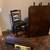 Sturdy Wooden Table & 3 Chairs 2 thumbnail