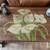 Artisan Rustic Console / Sofa Table – Hand Painted Calla Lily Design 4 thumbnail