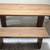 Crate and Barrel Dakota Solid Wood Dining Table and Benches with Live 5 thumbnail