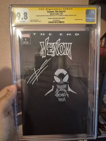 2 cgc signed comic books cgc 9.8 1
