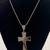 Sterling Silver 30” Necklace w/Sterling Silver Cross 1 thumbnail