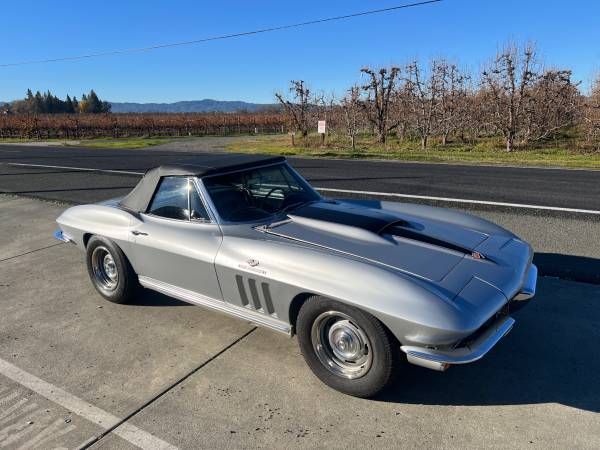 1965 Chevrolet Corvette Big Block 4 Speed Roadster C2 1