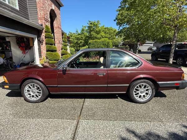 BMW 633 CSI  5 velocidades  E24 - $8,950 (Bothell)63622905671171122