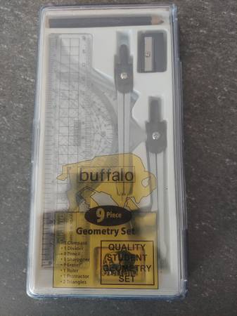 New Buffalo 9 Piece Geometry Set 1