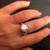 Sterling Silver Ring (Size 7) with a beautiful and Clear CZ Stone 4 thumbnail