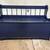 Decorative antique navy solid wood bench 10 thumbnail