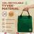 Pair of Lunch Bags, Easy to Carry, Insulated (Red & Green) 5 thumbnail
