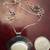 Sterling Silver Necklace with Amazing Design and Beautiful Ivory Stone 1 thumbnail
