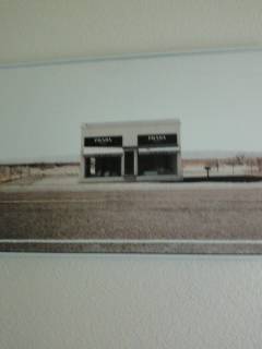 PRADA Canvas Picture 30 x 20 x 1 1/2 Like New 1