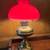 Antique Spider Top Converted Brass Oil Lamp + Shade – Classic Style 1 thumbnail