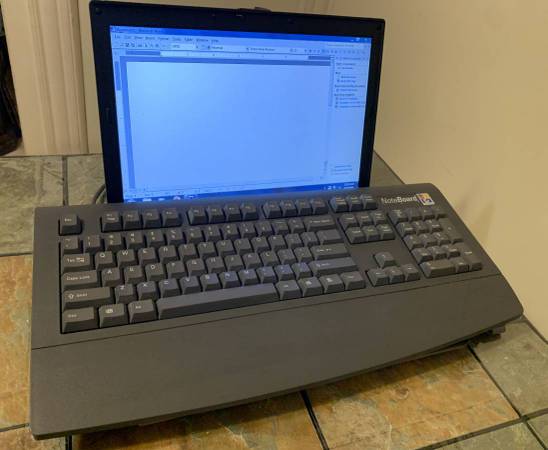 vintage 90s Darwin SKR-2033 NoteBoard PS/2 keyboard laptop computer - $125 (Midtown West)63471138041475121