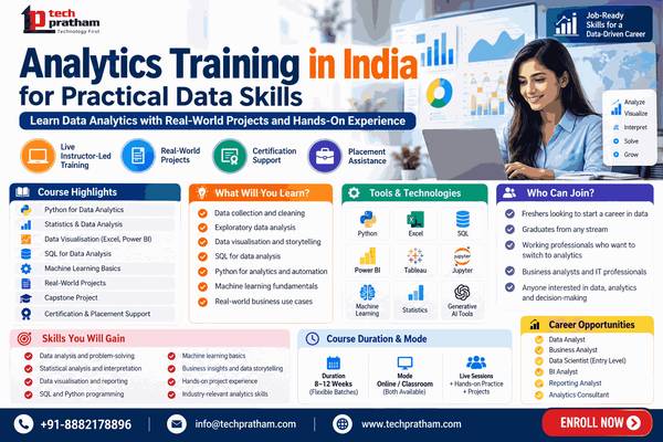 Analytics Training in India for Practical Data Skills 1