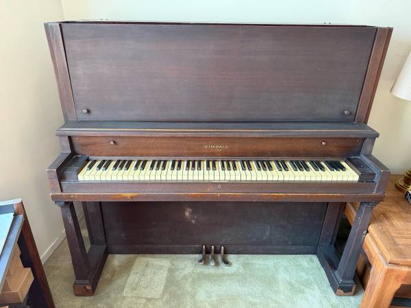 FREE Vintage Kimball Upright Piano 1