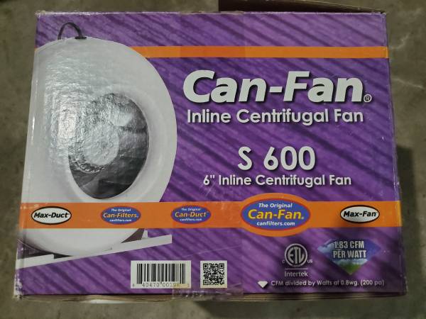 Can-Fan Inline Centrifugal Fan 1