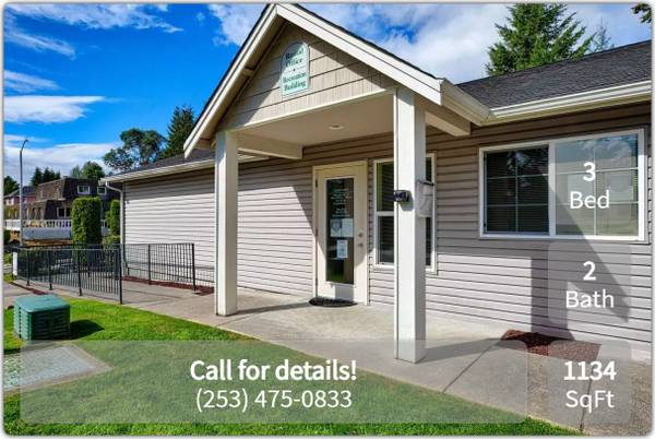 $1,704 / 3br - 1134ft2 - 3 BR / 2 BA ideal para mascotas. Comunidad apta para mascotas en Tacoma (Tacoma)63786707922561121
