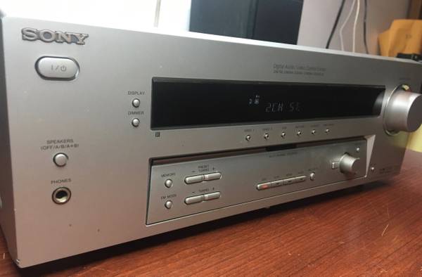 Sony STR-K850P Stereo Receiver 110 watts/channel 1