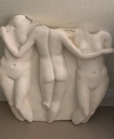 Three Graces - Wall Sculpture/Relief 1