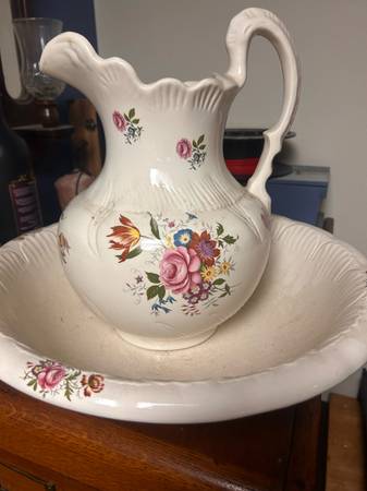 Pitcher and Bowl set 1